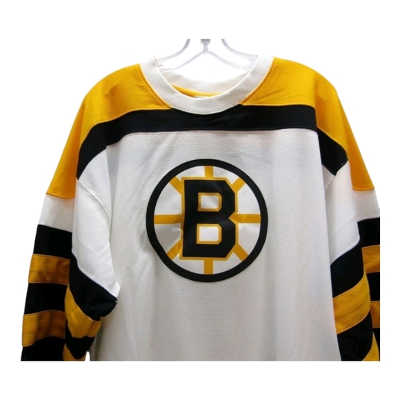 Mitchell & Ness MENS NHL BOSTON BRUINS 1958 WILLIE O'REE HOCKEY SHIRT NWT - Picture 3 of 9